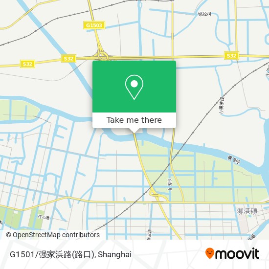 G1501/强家浜路(路口) map