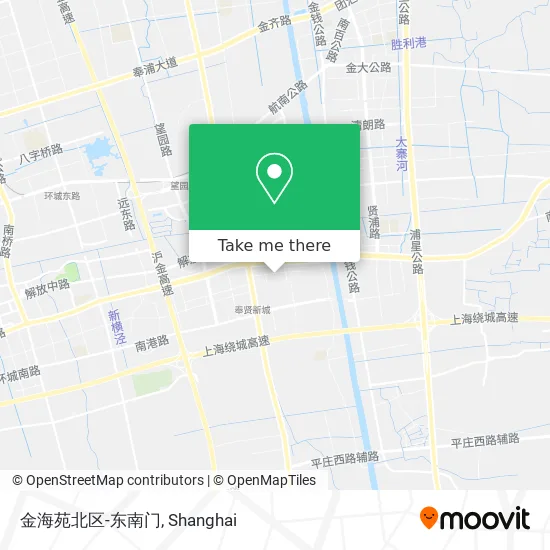 金海苑北区-东南门 map