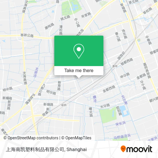上海南凯塑料制品有限公司 map