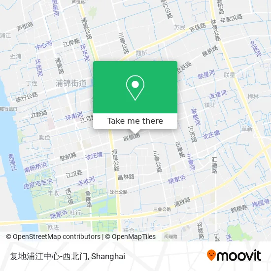 复地浦江中心-西北门 map