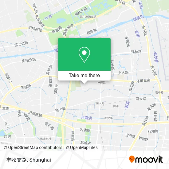 丰收支路 map