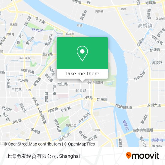 上海勇友经贸有限公司 map