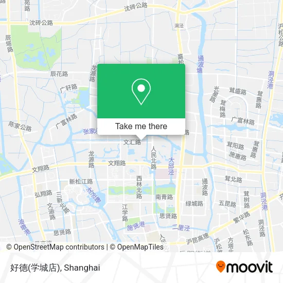 好德(学城店) map
