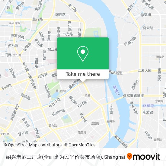 绍兴老酒工厂店(全而廉为民平价菜市场店) map