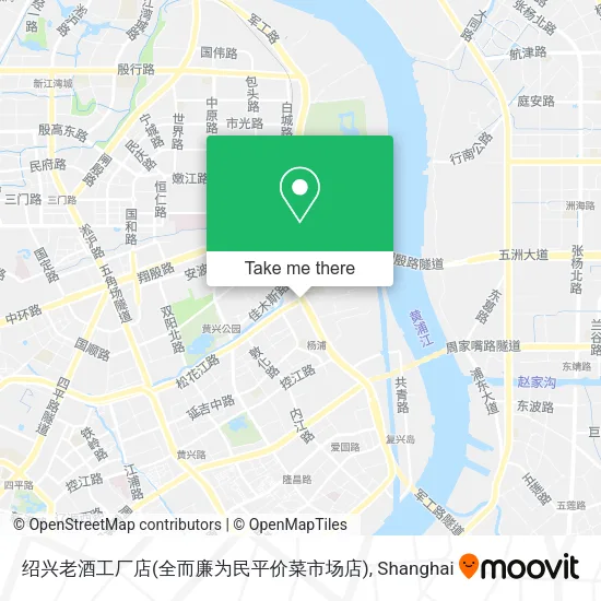 绍兴老酒工厂店(全而廉为民平价菜市场店) map