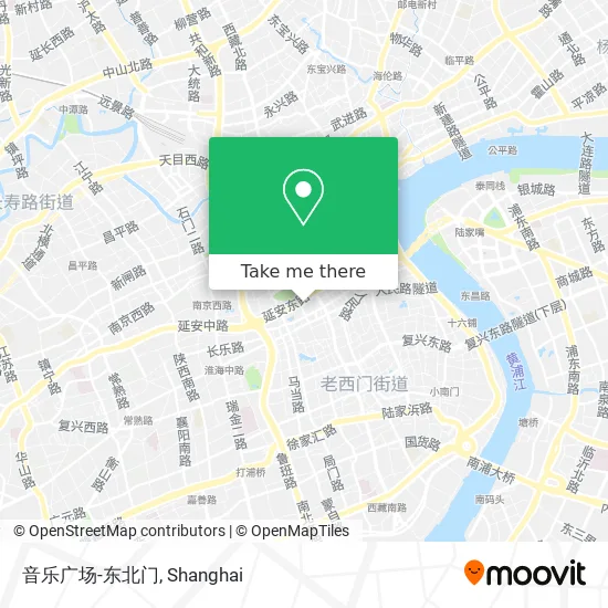 音乐广场-东北门 map