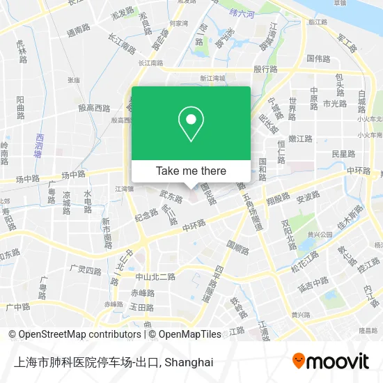 上海市肺科医院停车场-出口 map