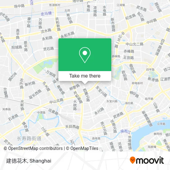 建德花木 map