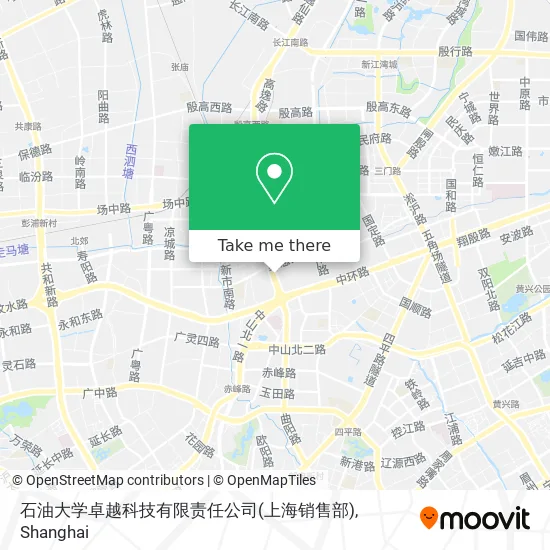 石油大学卓越科技有限责任公司(上海销售部) map
