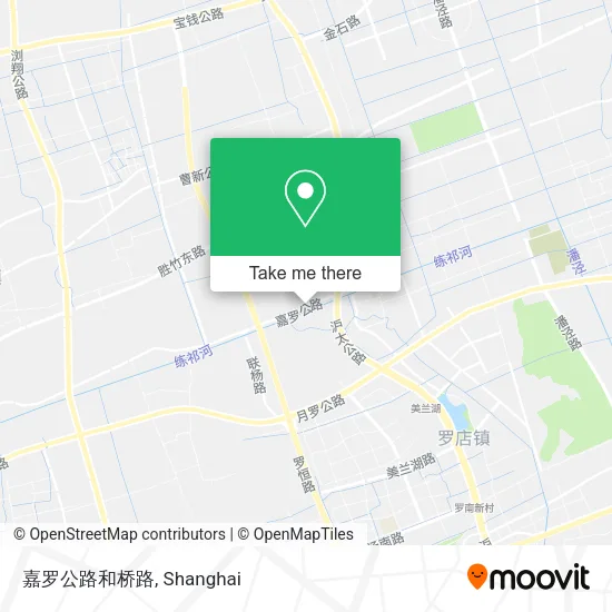 嘉罗公路和桥路 map