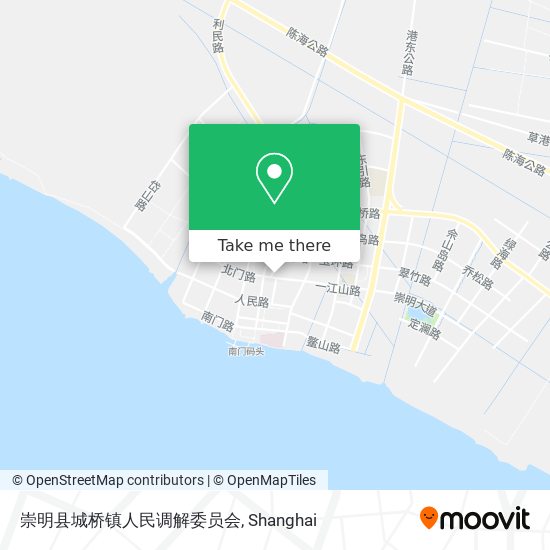 崇明县城桥镇人民调解委员会 map