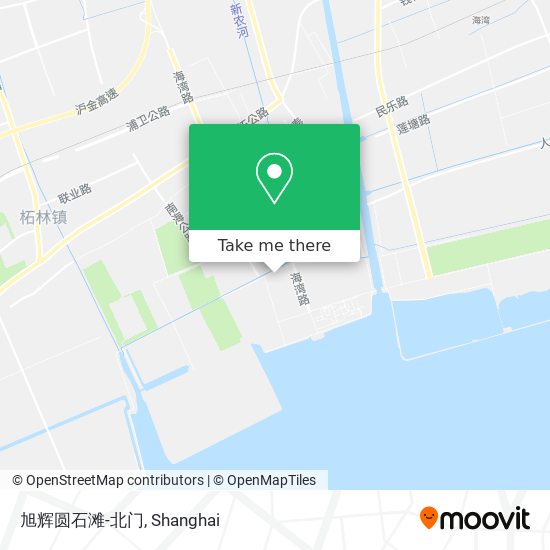 旭辉圆石滩-北门 map