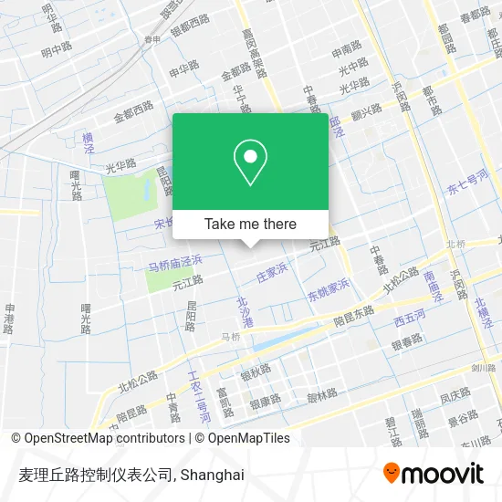 麦理丘路控制仪表公司 map