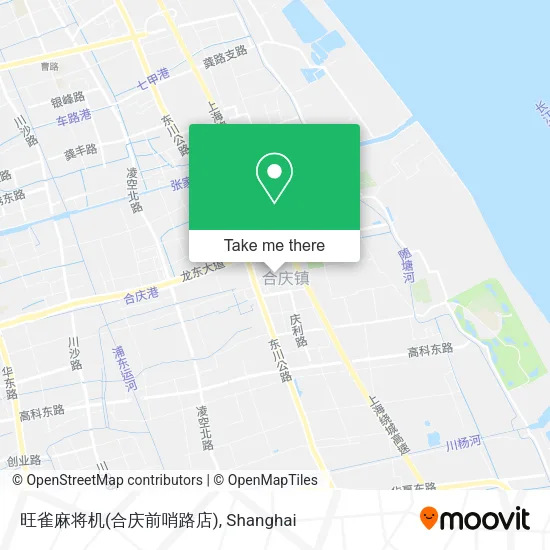 旺雀麻将机(合庆前哨路店) map