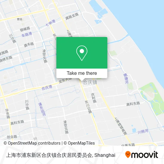 上海市浦东新区合庆镇合庆居民委员会 map