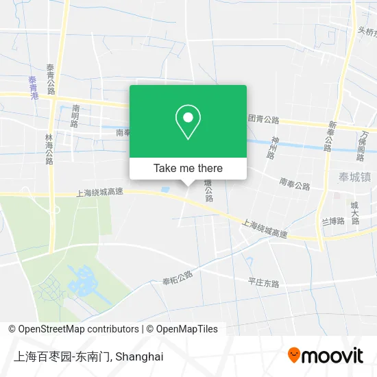 上海百枣园-东南门 map