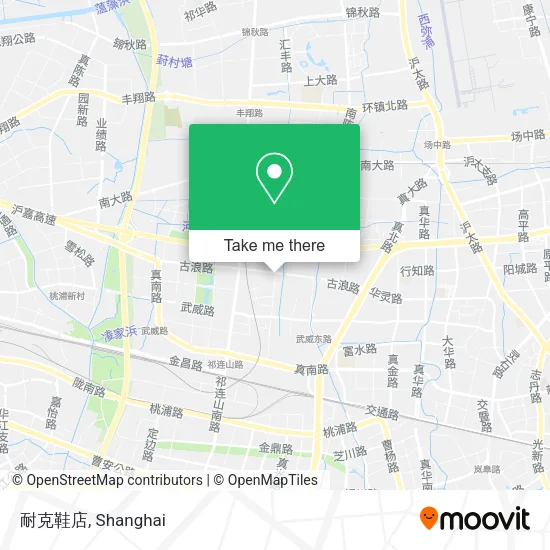 耐克鞋店 map