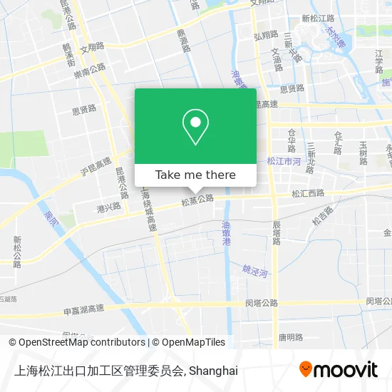 上海松江出口加工区管理委员会 map