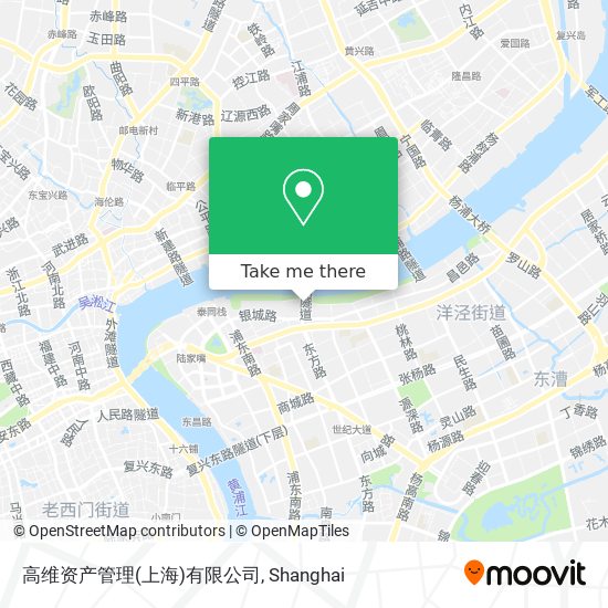 高维资产管理(上海)有限公司 map