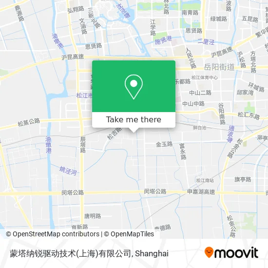 蒙塔纳锐驱动技术(上海)有限公司 map