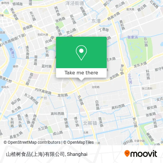 山楂树食品(上海)有限公司 map