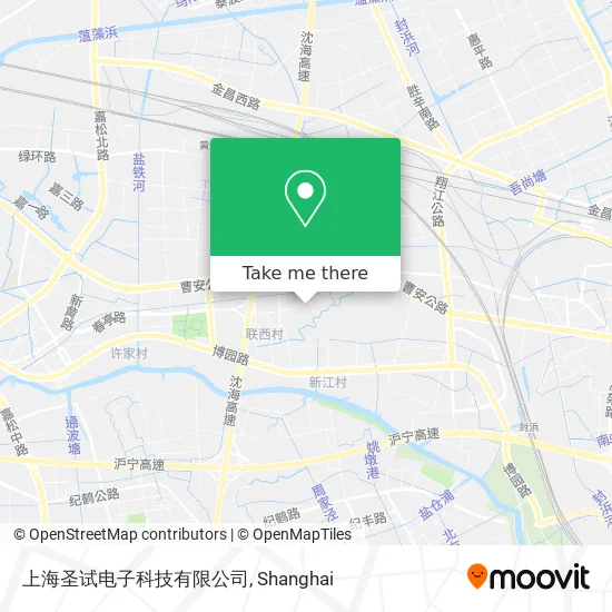 上海圣试电子科技有限公司 map