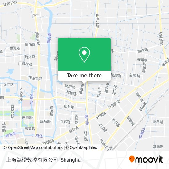 上海嵩橙数控有限公司 map