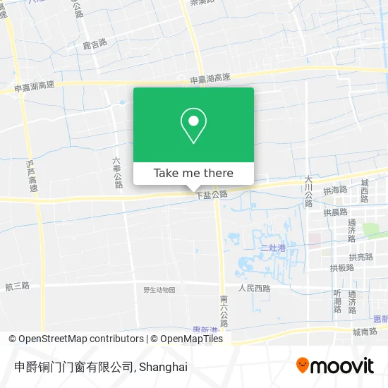 申爵铜门门窗有限公司 map