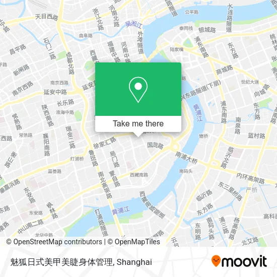 魅狐日式美甲美睫身体管理 map