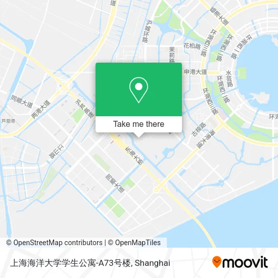 上海海洋大学学生公寓-A73号楼 map
