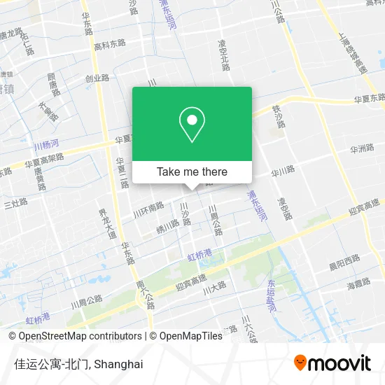 佳运公寓-北门 map