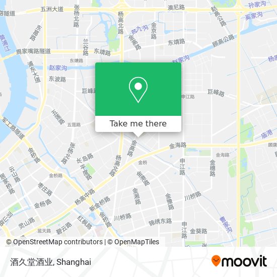 酒久堂酒业 map