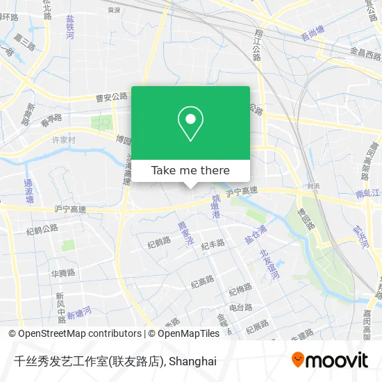 千丝秀发艺工作室(联友路店) map