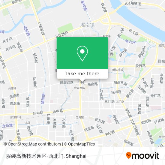 服装高新技术园区-西北门 map