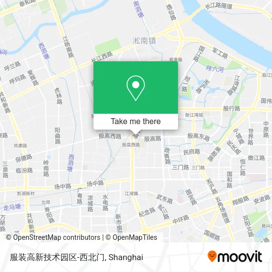 服装高新技术园区-西北门 map