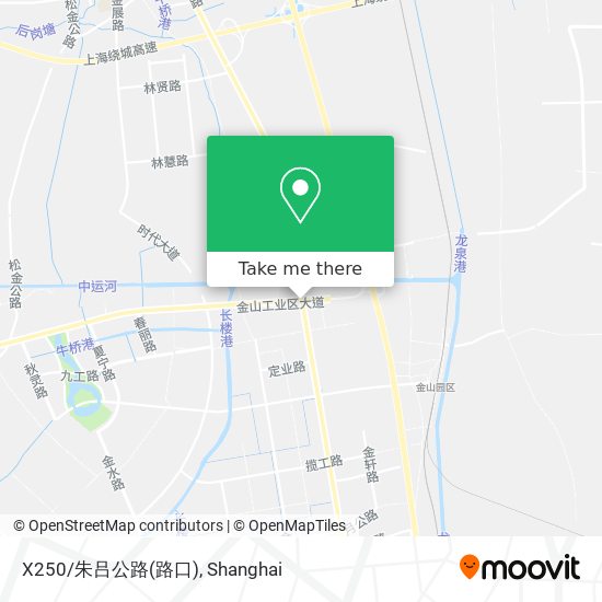 X250/朱吕公路(路口) map