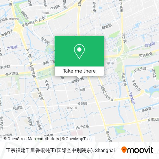 正宗福建千里香馄饨王(国际空中别院东) map