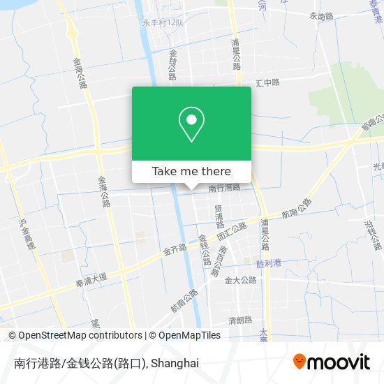 南行港路/金钱公路(路口) map