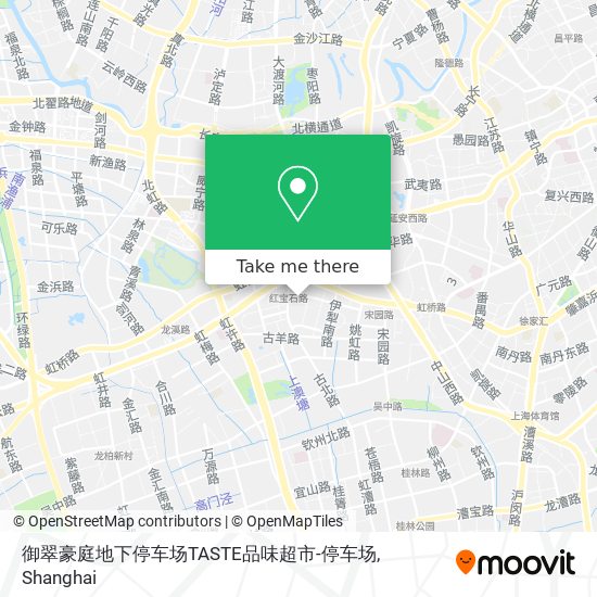 御翠豪庭地下停车场TASTE品味超市-停车场 map