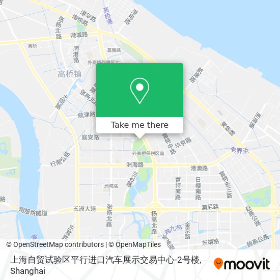 上海自贸试验区平行进口汽车展示交易中心-2号楼 map