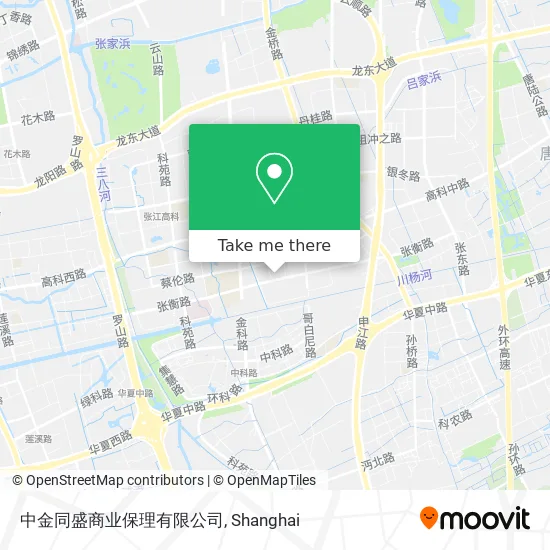 中金同盛商业保理有限公司 map