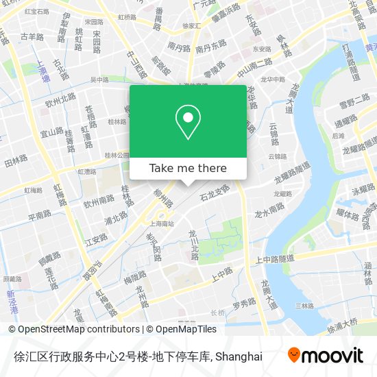徐汇区行政服务中心2号楼-地下停车库 map