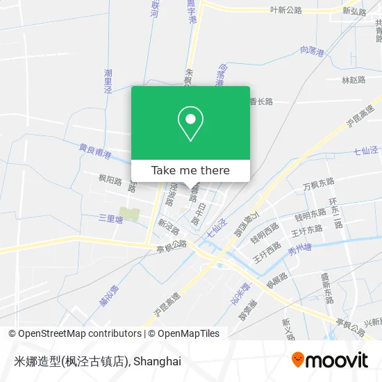 米娜造型(枫泾古镇店) map