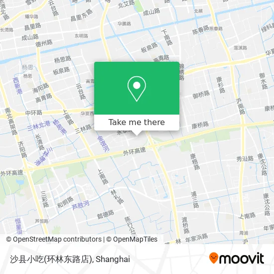 沙县小吃(环林东路店) map