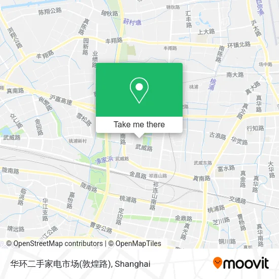 华环二手家电市场(敦煌路) map