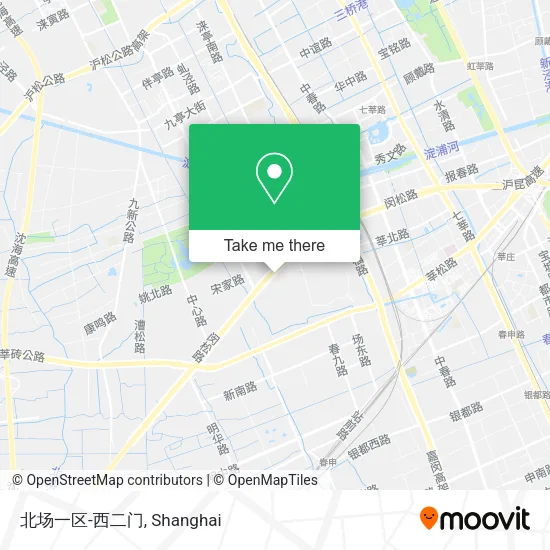北场一区-西二门 map