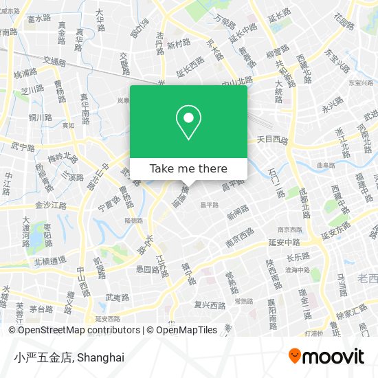 小严五金店 map