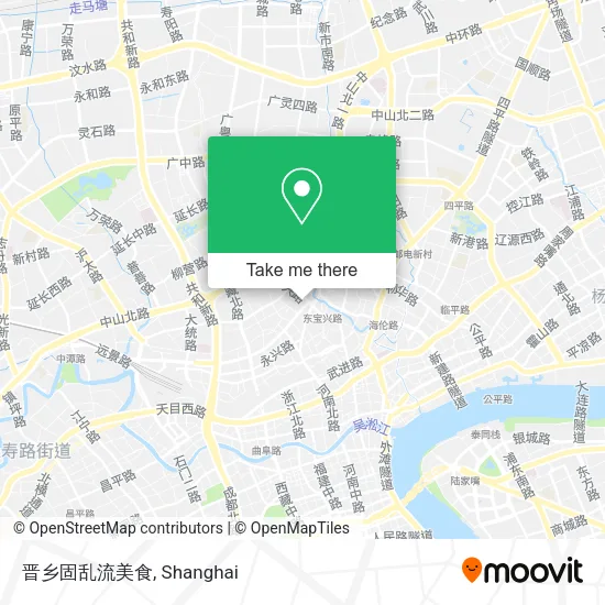 晋乡固乱流美食 map