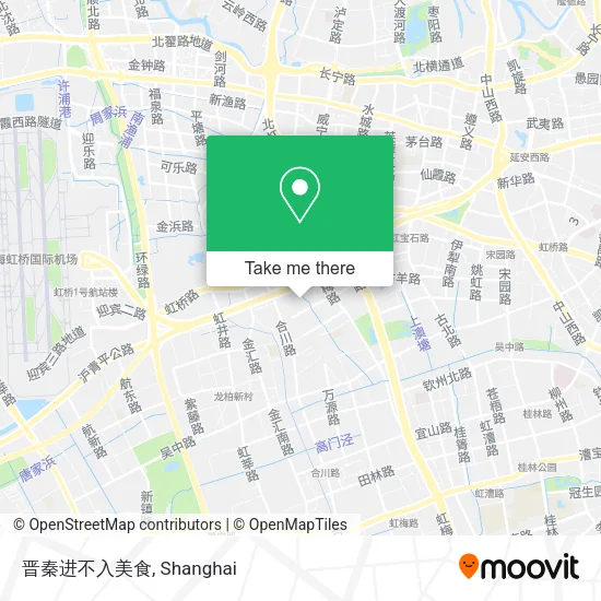 晋秦进不入美食 map