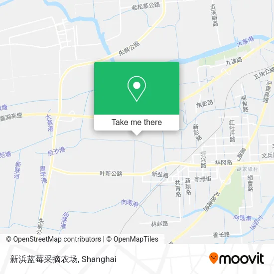新浜蓝莓采摘农场 map